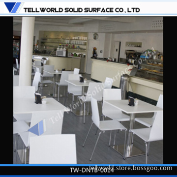 High Quality Corian Cafe Table Sets